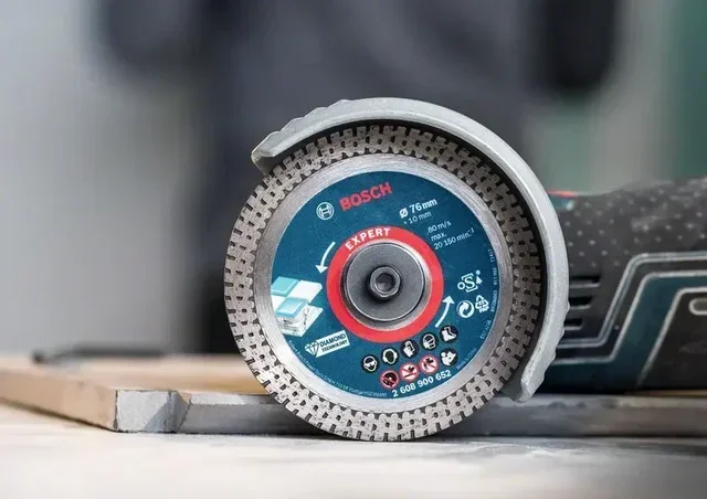 Disco Diamantato BOSCH Expert Hard Ceramic 76mm Taglio Piastrelle Ceramica