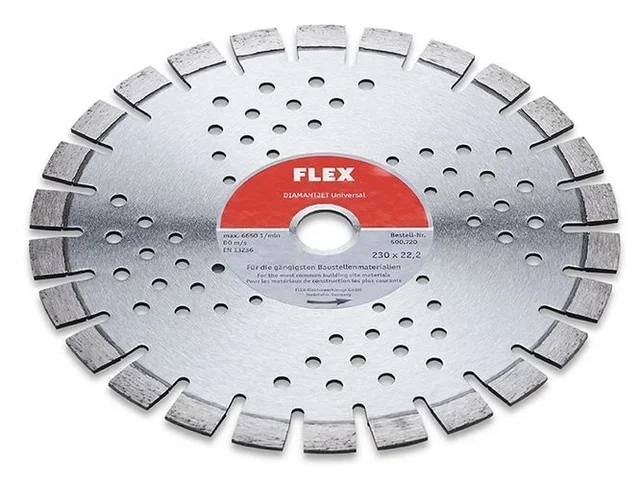 Disque diamant 230mm béton pierre FLEX Jet 500720