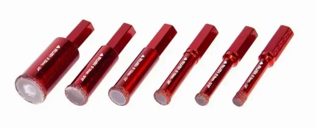Diamond core drill bit 4DRILL WONDER RUBI DRYGRES dry drilling tile ceramic