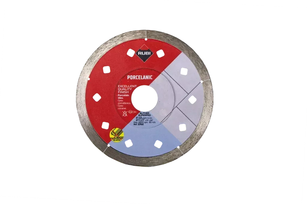Disco Diamantato Rubi Slither Superpro Ø125 mm Gres Porcellanato