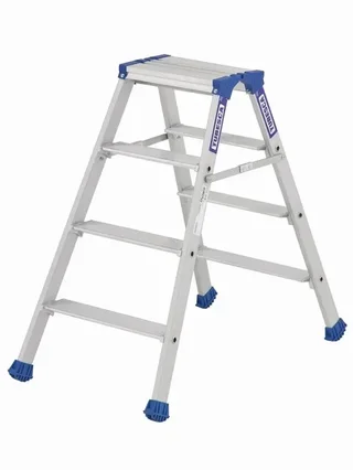 Marchepied chantier 4 marches TUBESCA aluminium hauteur 2,88m référence 2374/104