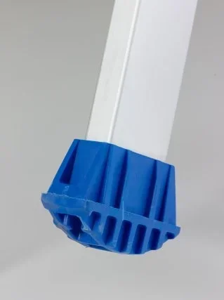 Marchepied chantier 4 marches TUBESCA aluminium hauteur 2,88m référence 2374/104