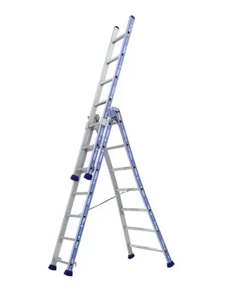 Échelle transformable Platinium 3 plans TUBESCA aluminium 2,94-6,86 m