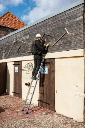 Échelle aluminium TUBESCA 2m97 Platinium monoplan EN131 NF