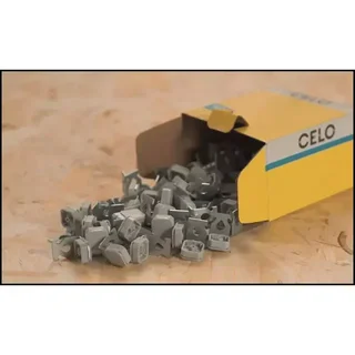 AAT CELO Metal Cable Ceiling Anchor - Wire and Cable Suspension Mount - Box of 100 Units