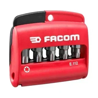 Torx Bits FACOM E.112PB - Set of 10 Pieces with Case