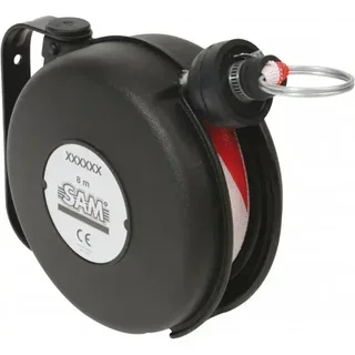 8m Safety Barrier Tape Reel SAM OUTILLAGE 2863 Construction Site Security