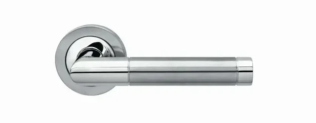 Ensemble béquille rosace Bec de cane BE700A KARCHER DESIGN Inox poli satiné
