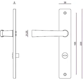 Conjunto sofá 2 plazas + sillón cuero vacuno auténtico EnsembleFLEX 206