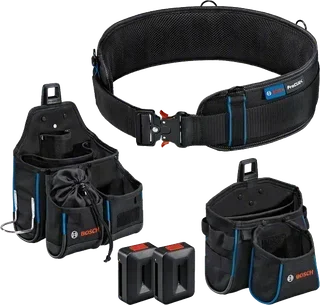 Ceinture porte-outils Bosch Combi-Kit 108 avec sacoches GWT 2-4 et supports ProClick taille L/XL