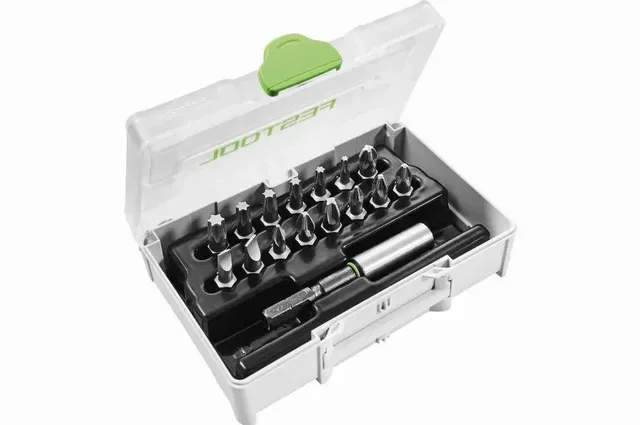 Festool SYS3 XXS CE-MX BH 60 Screwdriver Bit Set Wood Metal Plastic