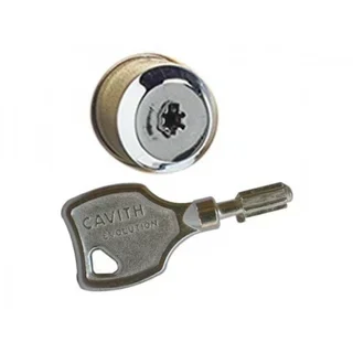 Cylindre sécurité Cavith A2P 56300005 - 3 clés anti-perçage anti-crochetage