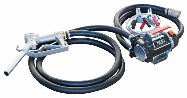 Gruppo di Trasferimento Gasolio 12V 50 L/min ALGI con Elettropompa Portatile