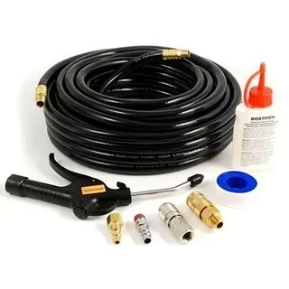 Kit Tubo Aria Compressa BOSTITCH CPACK15 15m Pistola Soffiaggio Accessori Pneumatici