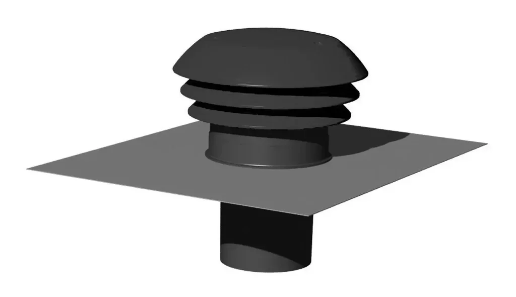 Entrée sortie air toiture grise Ø160mm THERMOR chauffe-eau thermodynamique