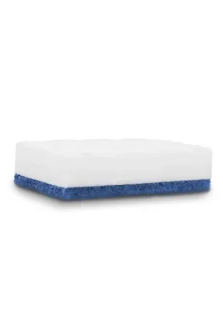 Éponge nettoyante Scarabée TEC7 mélamine blanc bleu lot 10 pièces 110x60mm