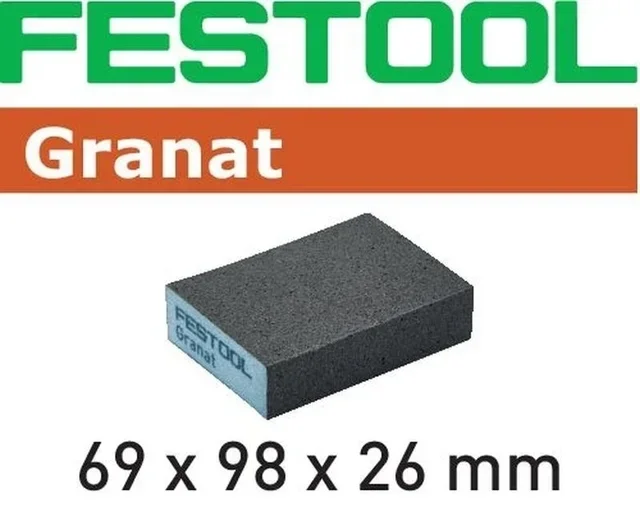 Éponge abrasive FESTOOL ponçage bois vernis humide sec