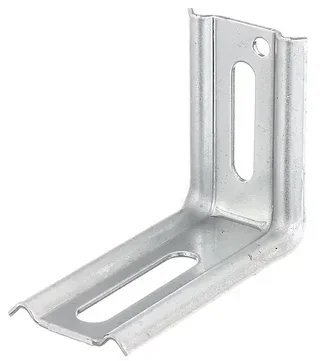 Équerre à deux pans 90° 50x70x30 mm galvanisée Alberts 339906