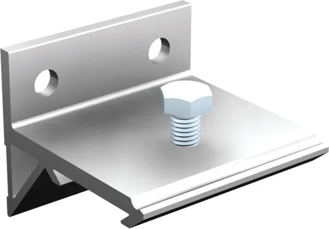Staffa fissaggio murale binario scorrevole SAF - Modello 11013