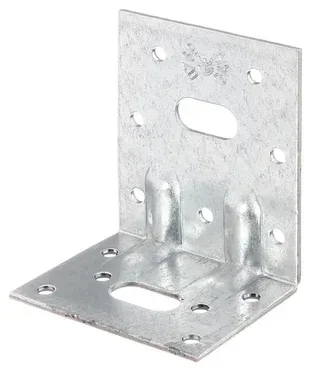 Équerre renforcée acier galvanisé 50x77x64 mm Alberts 335717