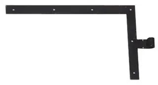 Squadra decorativa Les Dolmens Occhio 16 mm 300x400 mm fissaggio alto destro vernice di qualità rif 022900-001GCHE