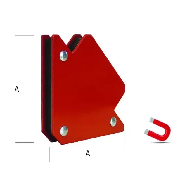 Magnetischer Winkelanschlag Metrica 603 - 360° Magnetische Halterung Schweißen Montage