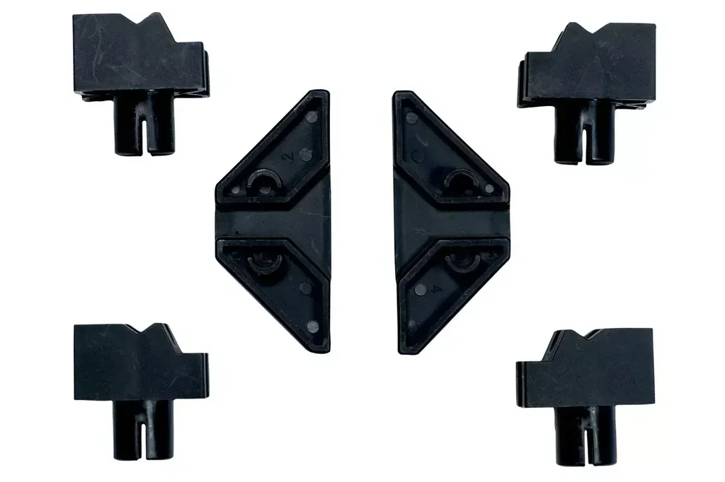 Établi mobile pliable MWB 100 Metabo - plateau MDF perforé - réf. 626991000