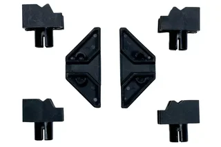 Établi mobile pliable MWB 100 Metabo - plateau MDF perforé - réf. 626991000