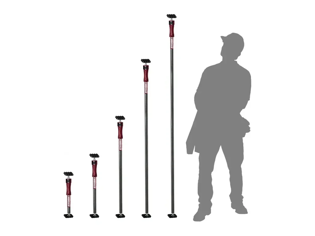 Étai télescopique TopP1 60-100 cm 300 kg 3ème main placo robuste