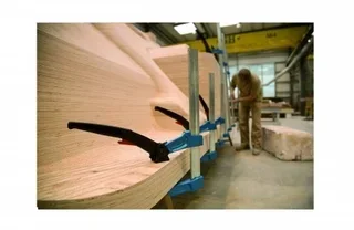 Tornillo de banco URKO 4003L con palanca - Apertura 600 mm, garganta 107 mm