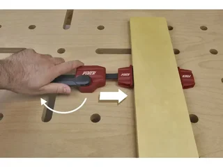 Tornillo de banco horizontal TCH PIHER 19131 - Sargento MFT 50kg