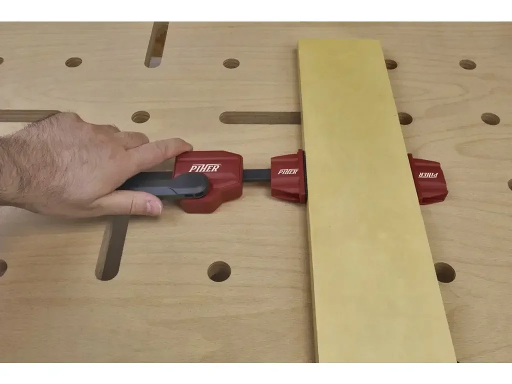 Tornillo de banco horizontal TCH PIHER 19131 - Sargento MFT 50kg