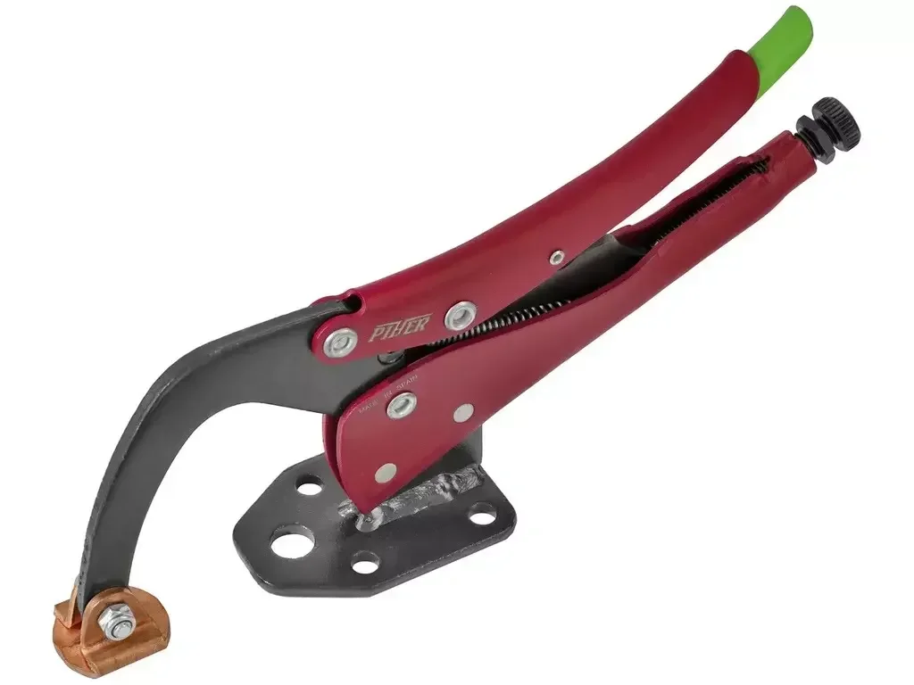 Piher Grip 53121 Schraubstock 12 Zoll 300 mm Backen hitzebeständiger Stahl