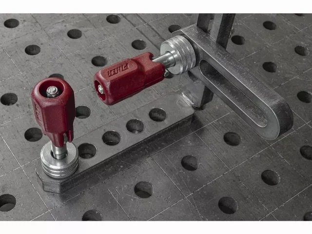 Torno de mesa PIHER TCP Ø 28 mm 19124 - Perno de sujeción rápida mesa de soldadura