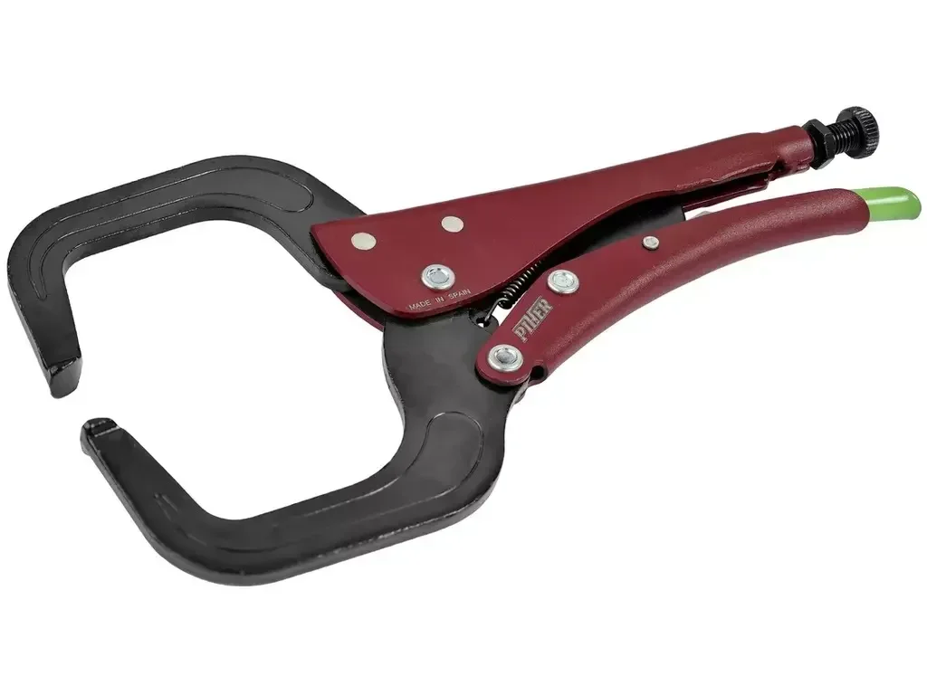 PIHER Grip Schraubzwinge 6 Zoll Stahlbacken hitzebeständig 53131
