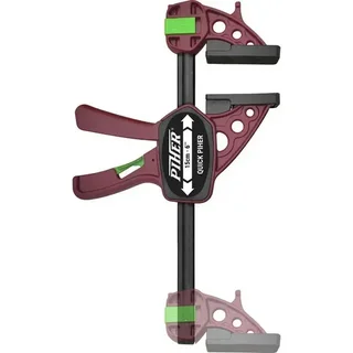 Piher Quick Extra 125 cm Bar Clamp - 150 kg Quick Release - Reversible Nylon Steel