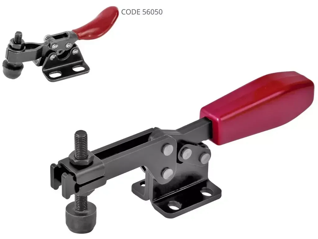 Morsetto verticale PIHER M4 205U leva orizzontale 38kg