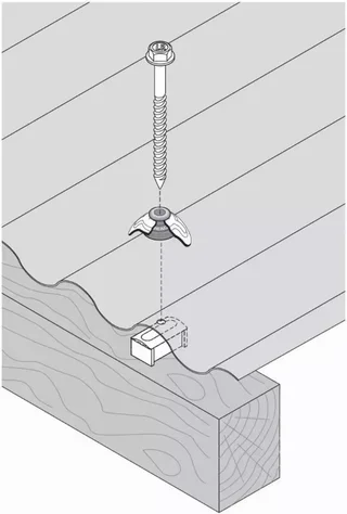 Étrier fixation cavalier ETANCO profilé GO 177x51 40x40 mm lot 100 pièces