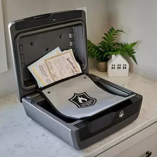 Master Lock FBWLZ0EURHRO Fireproof Bag – Waterproof Document Fire Protection