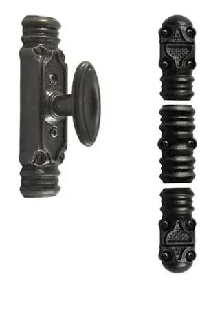 Faussécrémone ROLLINGER rustique vernie bouton n°6 tringle 16x8 CRD168BT6BV