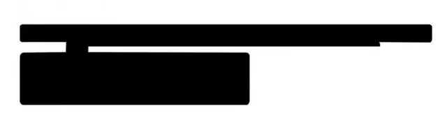 Chiudiporta Dormakaba TS 98 XEA Nero - Set Completo Universale Max 300kg