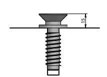 Guarnizione Invisibile WalcoV80 KNAPP K103 per Telaio in Legno
