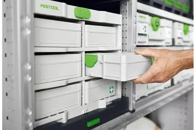 FESTOOL Systainer³ SYS3 S 76 TRA - Coffret rangement modulaire petites pièces