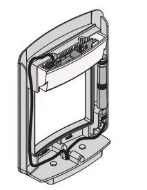 Lampeggiante LED CAME 24V modello 001LP24 cornice nera
