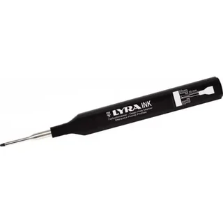 Lyra INK schwarzer Filzstift - 10er Pack - 11mm Keilspitze