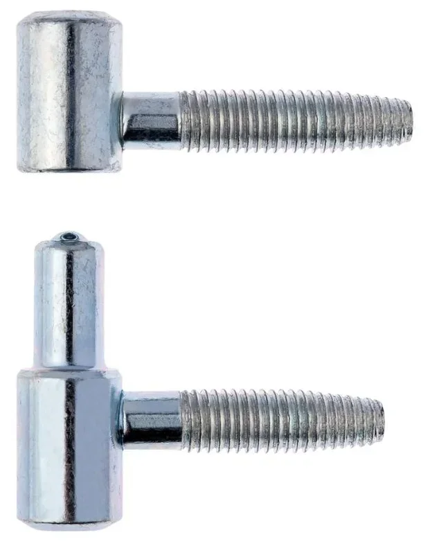 Fiche à visser Anuba Ø13x38mm acier zingué blanc OTLAV CF030130H037+CGH031