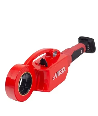 Virax Phénix IV 18V CAS Cordless Pipe Threader + 6 BSPT Heads Ø 1/2" to 2" - 2 Batteries 8Ah+4Ah
