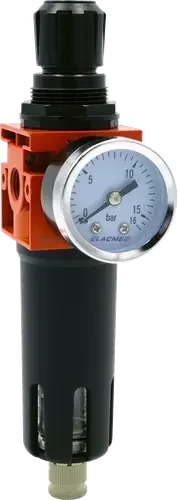 Regolatore filtro aria compressa LACME 1/4" 12 bar 42 m³/h 317500
