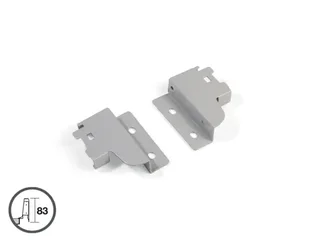 Fixations latérales tiroir Vantage-Q 2 réhausses hauteur 204 mm