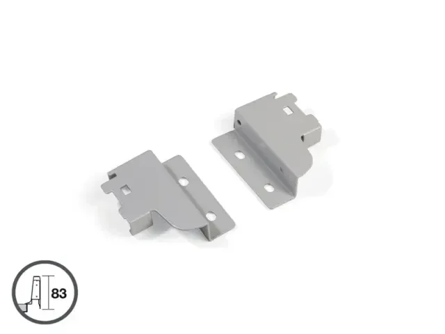 Fixations latérales tiroir Vantage-Q réhausse 141mm aluminium